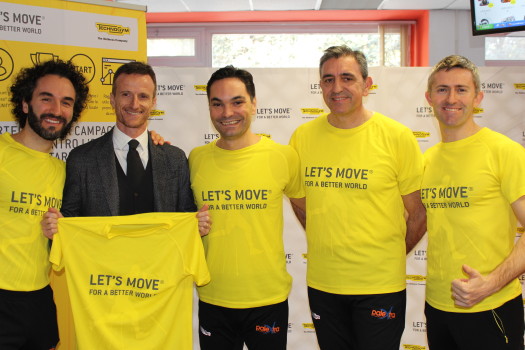 Il team con l'assessore Sergio Cangelli