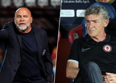 Foggia-Salernitana 1-1. Le parole degli allenatori Auteri e Cosmi in conferenza stampa.